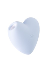 Satisfyer Cutie Heart Вакуумный стимулятор голубой