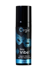 Orgie Sexy Vibe Liquid Vibrator Гель для массажа с эффектом вибрации 15 мл